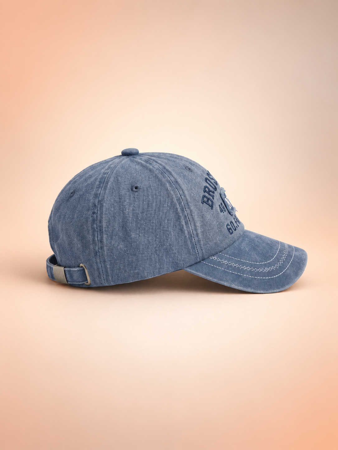 Vintage Blue Brosville NYS Cap view 2