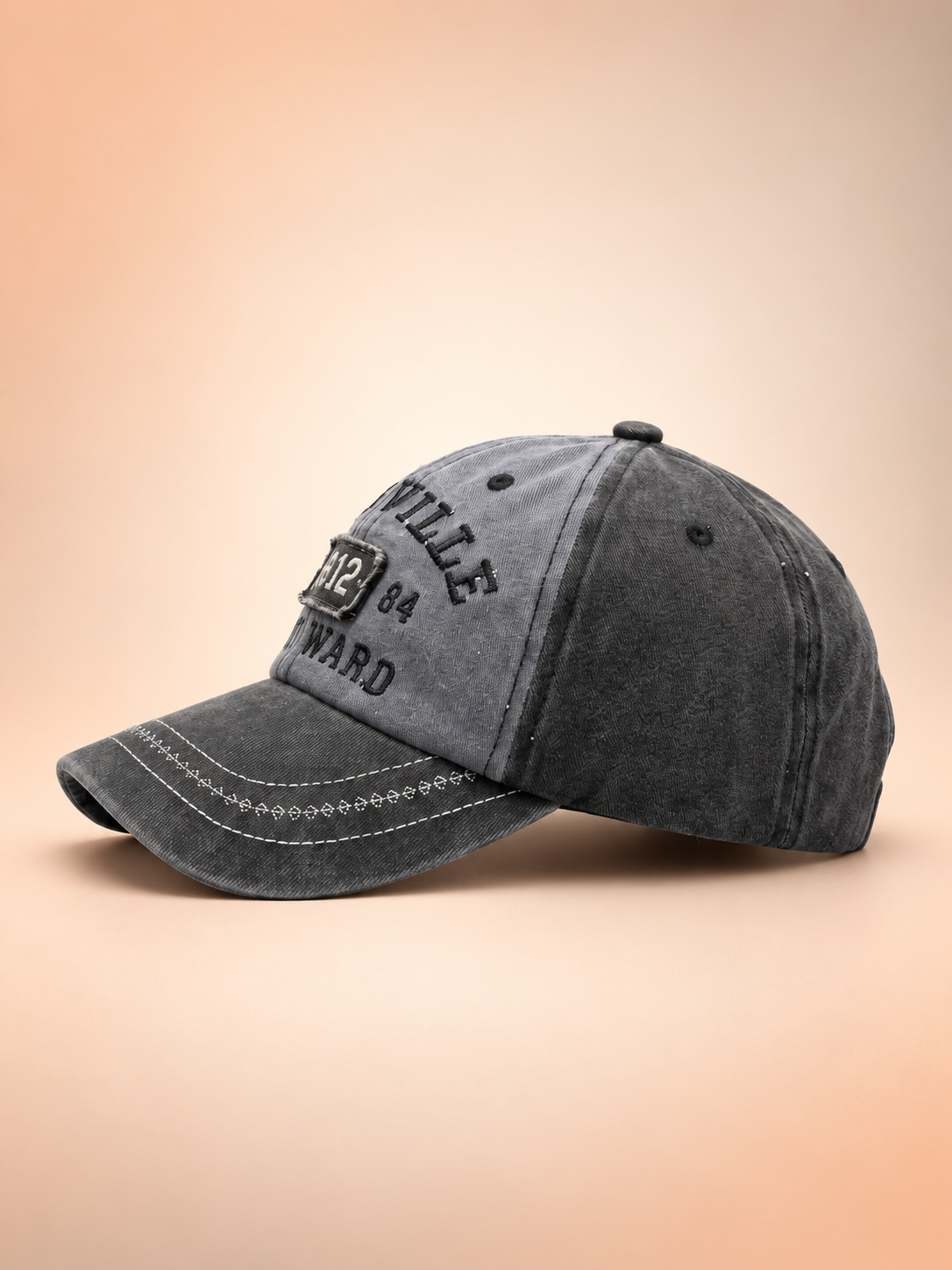 Vintage Gray Brosville NYS Cap view 2