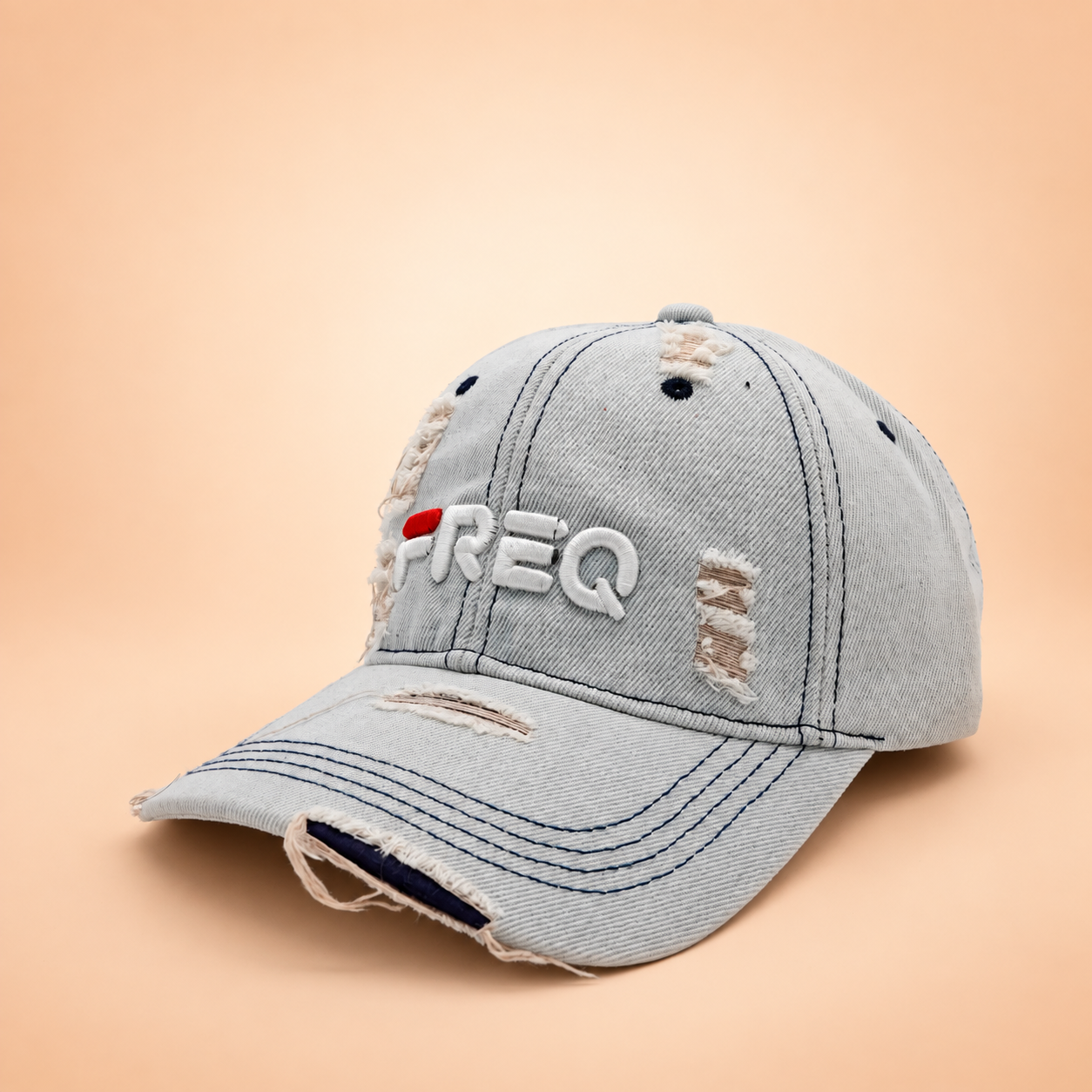 FREQ Sky Denim Cap view 3